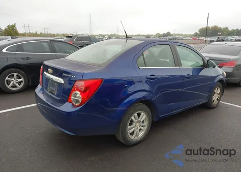 2013 Chevrolet Sonic Lt Auto z USA, uszkodzony, nr VIN 1G1JC5SH5D4205168